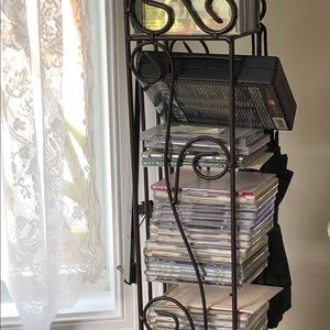 Multiple cd’s plus rack